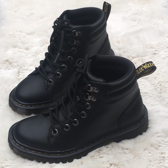 Dr. Martens Faora leather black boot NWOT - Picture 4 of 16
